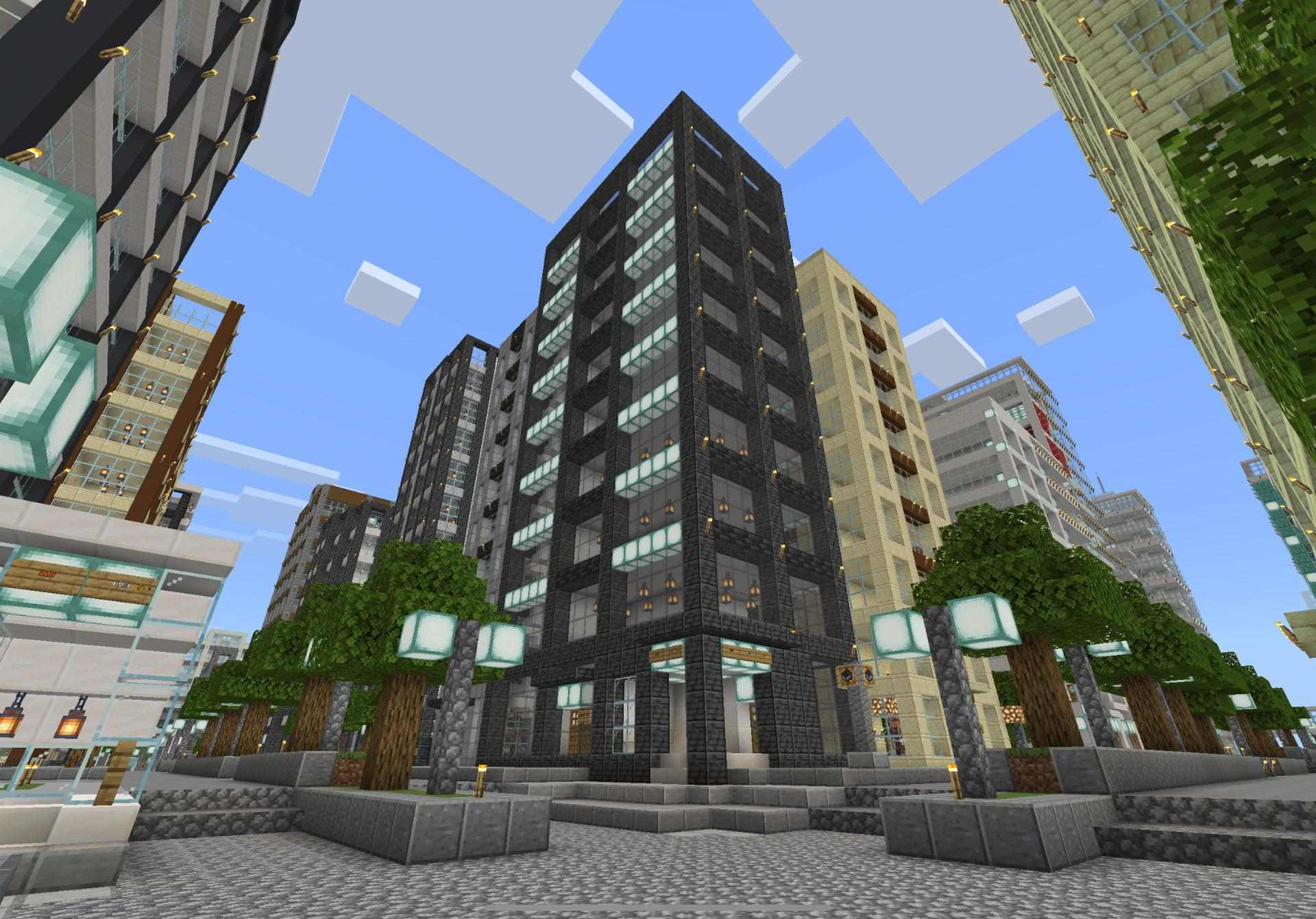 自製大型都市 創世市v2 0 Minecraft 我的世界 當個創世神 哈啦板 巴哈姆特