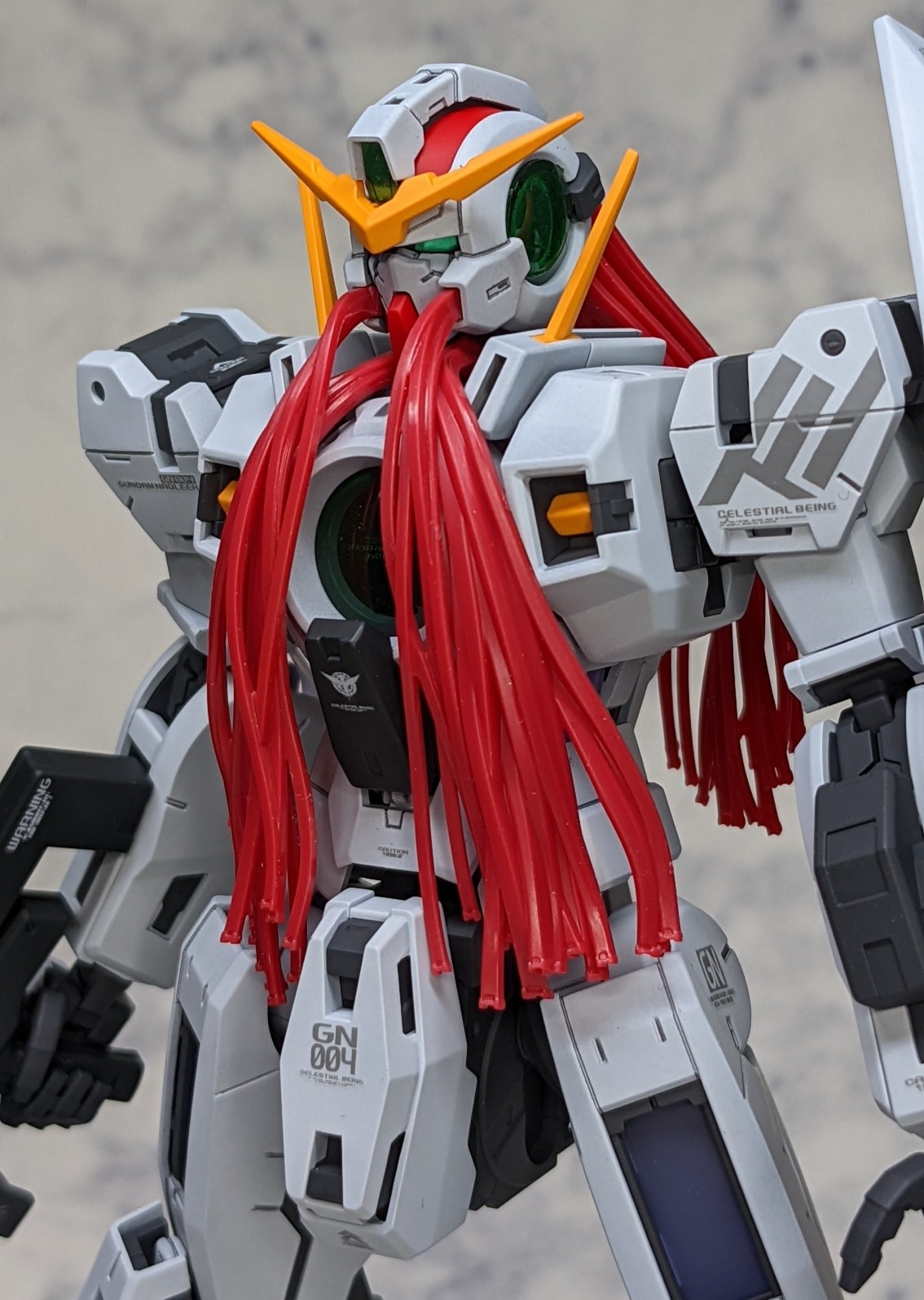 【作品分享】MG 1/100 GN004/GN005 中性鋼彈/德天使鋼彈 @模型技術與資訊 哈啦板 - 巴哈姆特