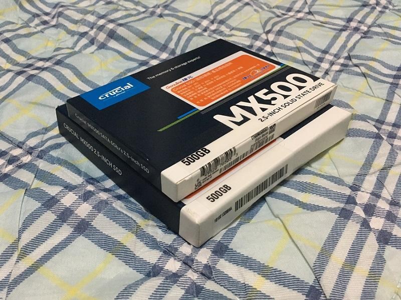 【閒聊】新舊美光MX500 500GB開箱比較 @電腦應用綜合討論 哈啦板 - 巴哈姆特