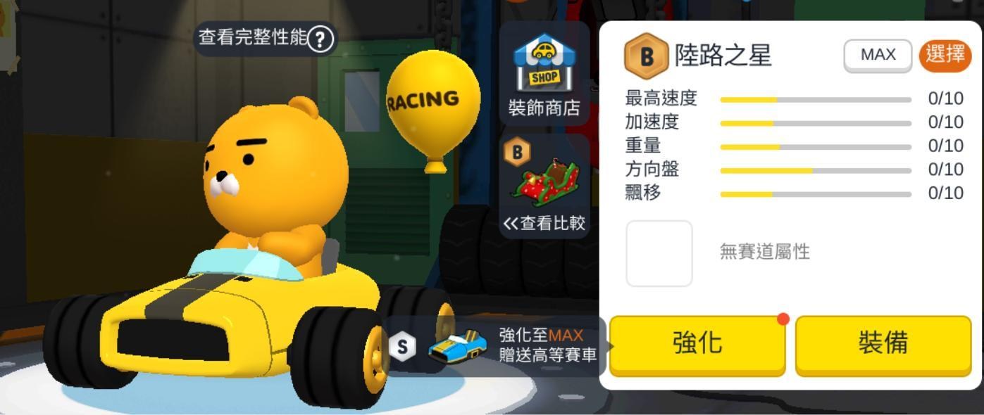 【心得】Friend Racing能力值說明與重要程度指南 @Friends Racing 哈啦板 - 巴哈姆特