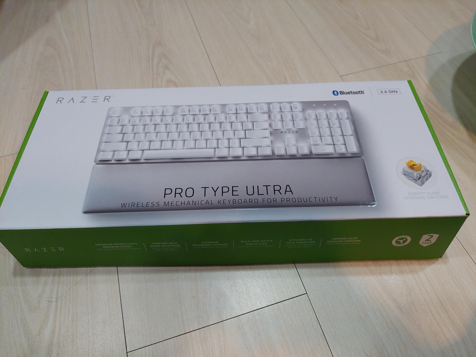 心得】文武雙全，Razer Pro Type Ultra 開箱@電腦應用綜合討論哈