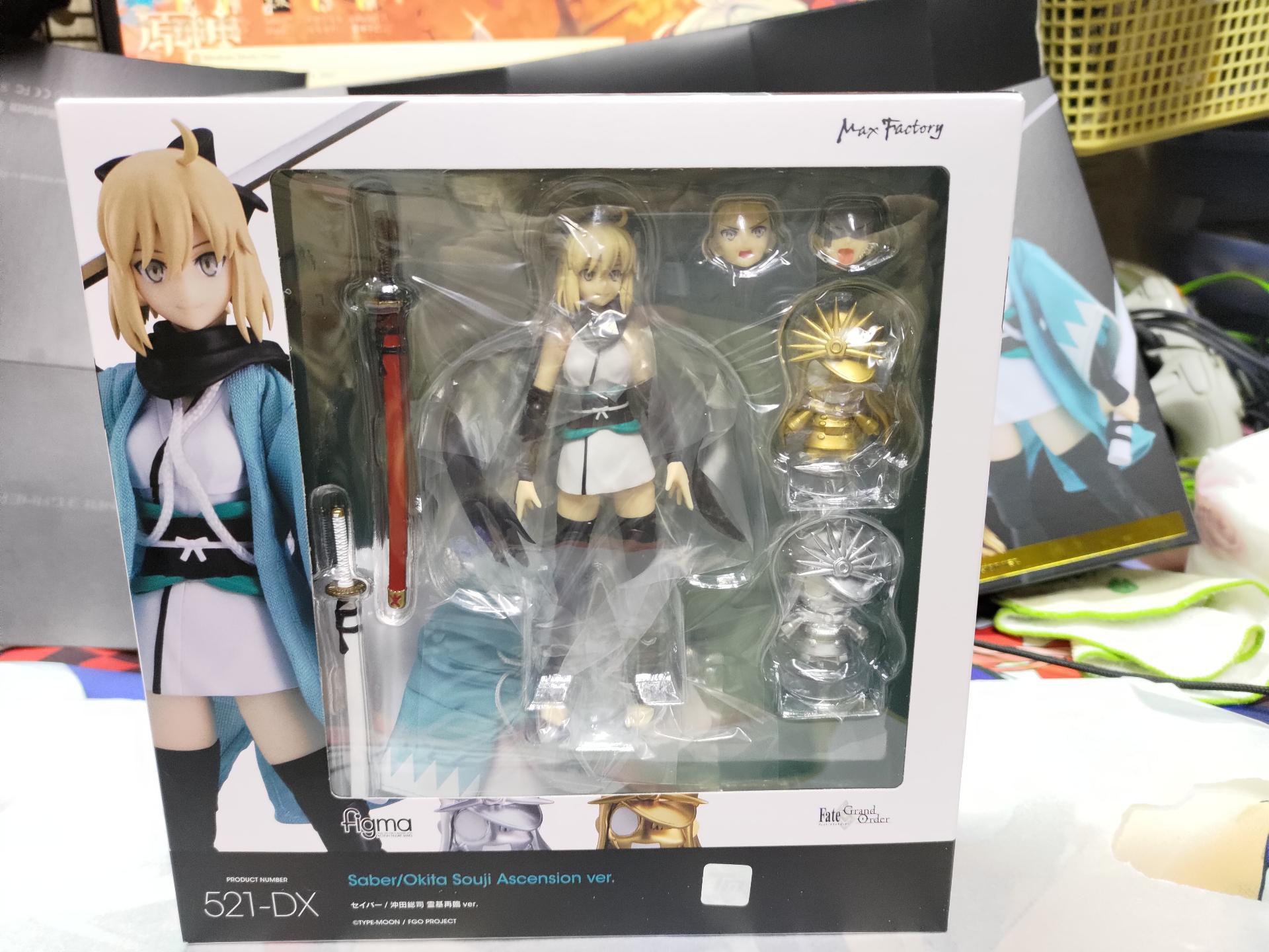 GSC figma セイバー/沖田総司霊基再臨ver. 開箱- 巴哈姆特