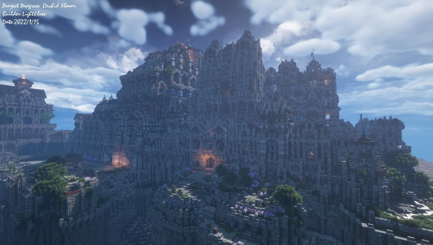 【心得】古老精靈要塞城市 花城 Farlazilio 法拉齊里奧 @Minecraft 我的世界（當個創世神） 哈啦板 - 巴哈姆特