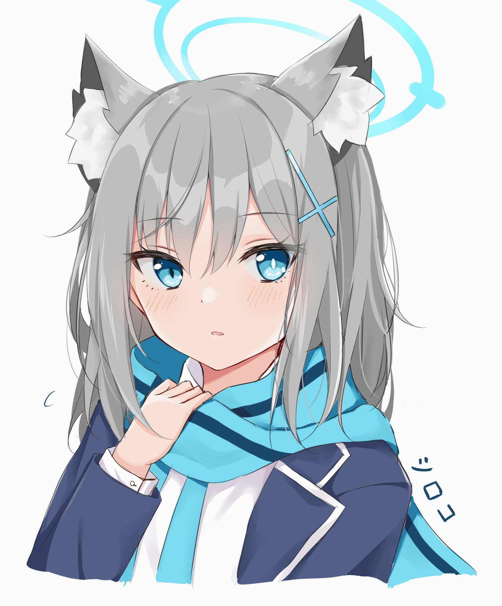 【繪圖】簡單畫個白子 @蔚藍檔案 精華區 - 巴哈姆特