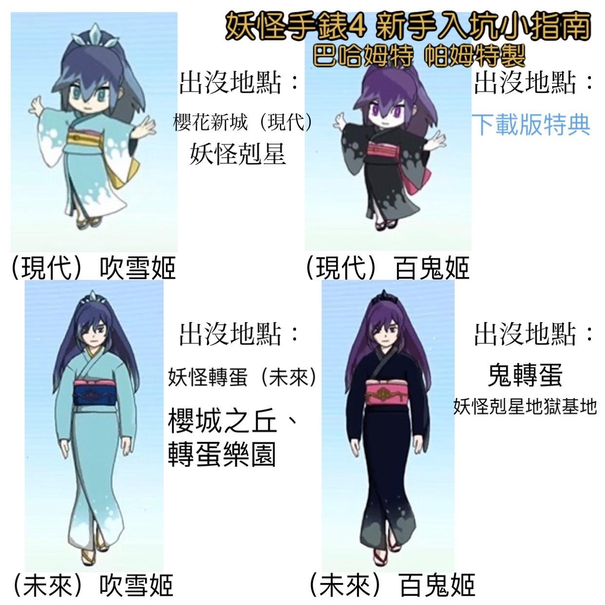 攻略】妖怪手錶4 新手入坑小指南（停止更新，如小指南有問題請告知。） @妖怪手錶哈啦板- 巴哈姆特