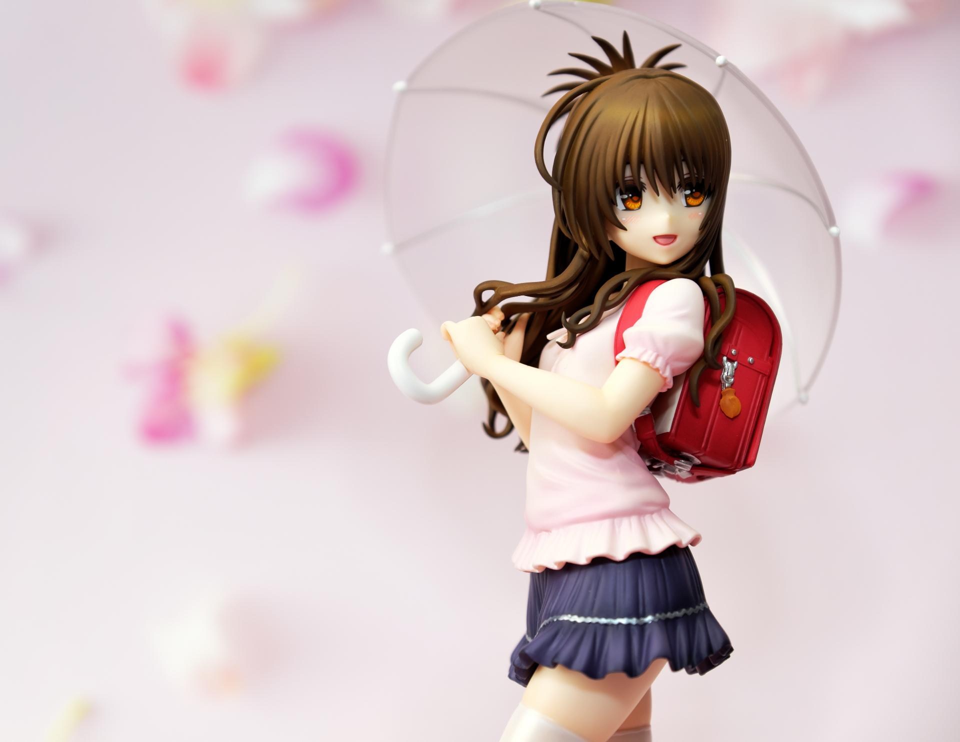 心得】這我實在推不得啊【F-NEX 結城美柑雨傘】開箱@綜合公仔