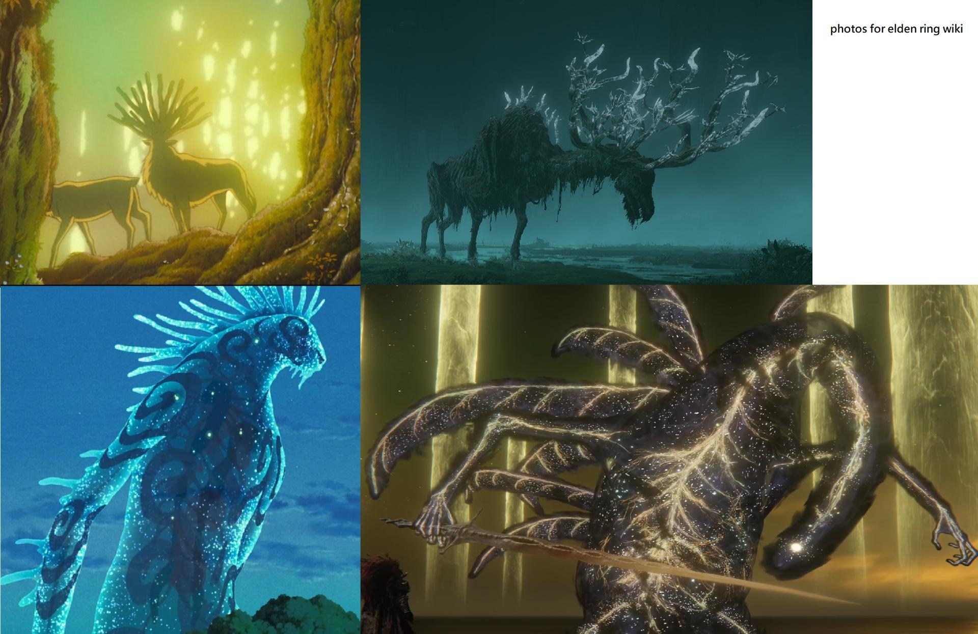 閒聊 艾爾登法環與幽靈公主 有圖小雷 艾爾登法環 Elden Ring 哈啦板 巴哈姆特