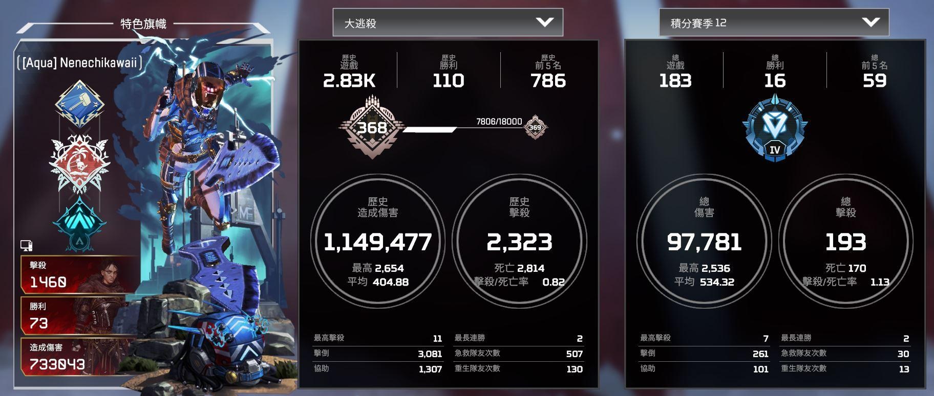 心得】S12 上钻心得单排三排场次各半均伤500 - Apex 英雄- 游戏- 头条页