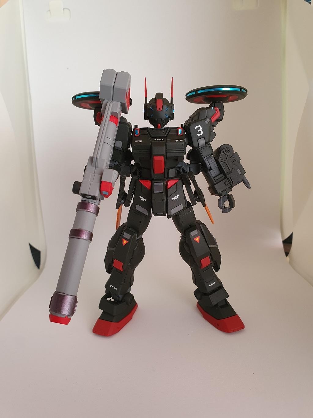 【心得】HGUC RX-80BR 黑騎士 @鋼彈 哈啦板 - 巴哈姆特