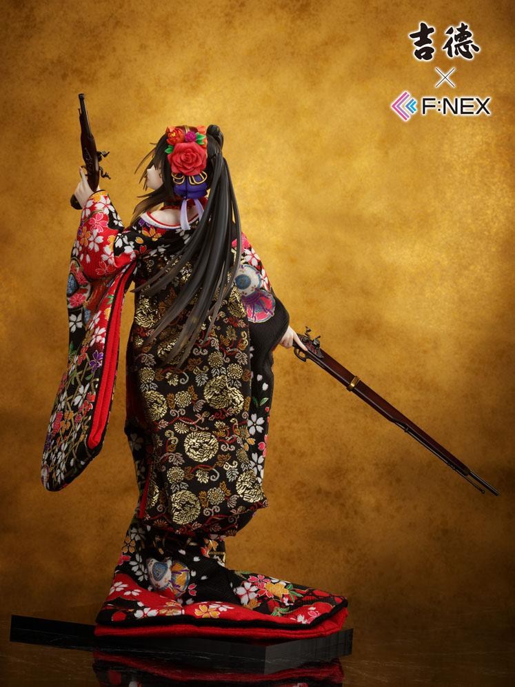 吉徳×F:NEX 時崎狂三–日本人形- 1/4スケールフィギュア@綜合公仔