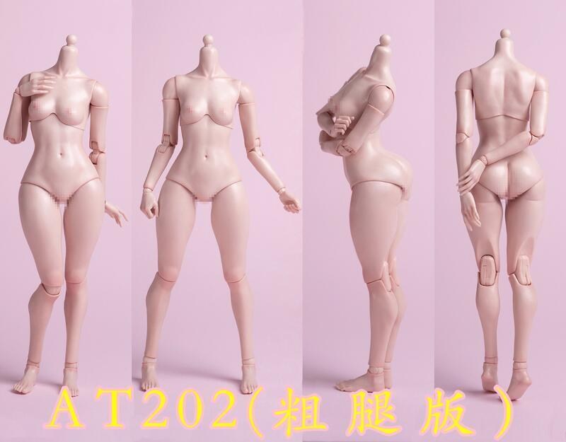 情報】 WorldBox 1/6 標準粗腿版AT201 AT202 耐操素體女素體模型@綜合 