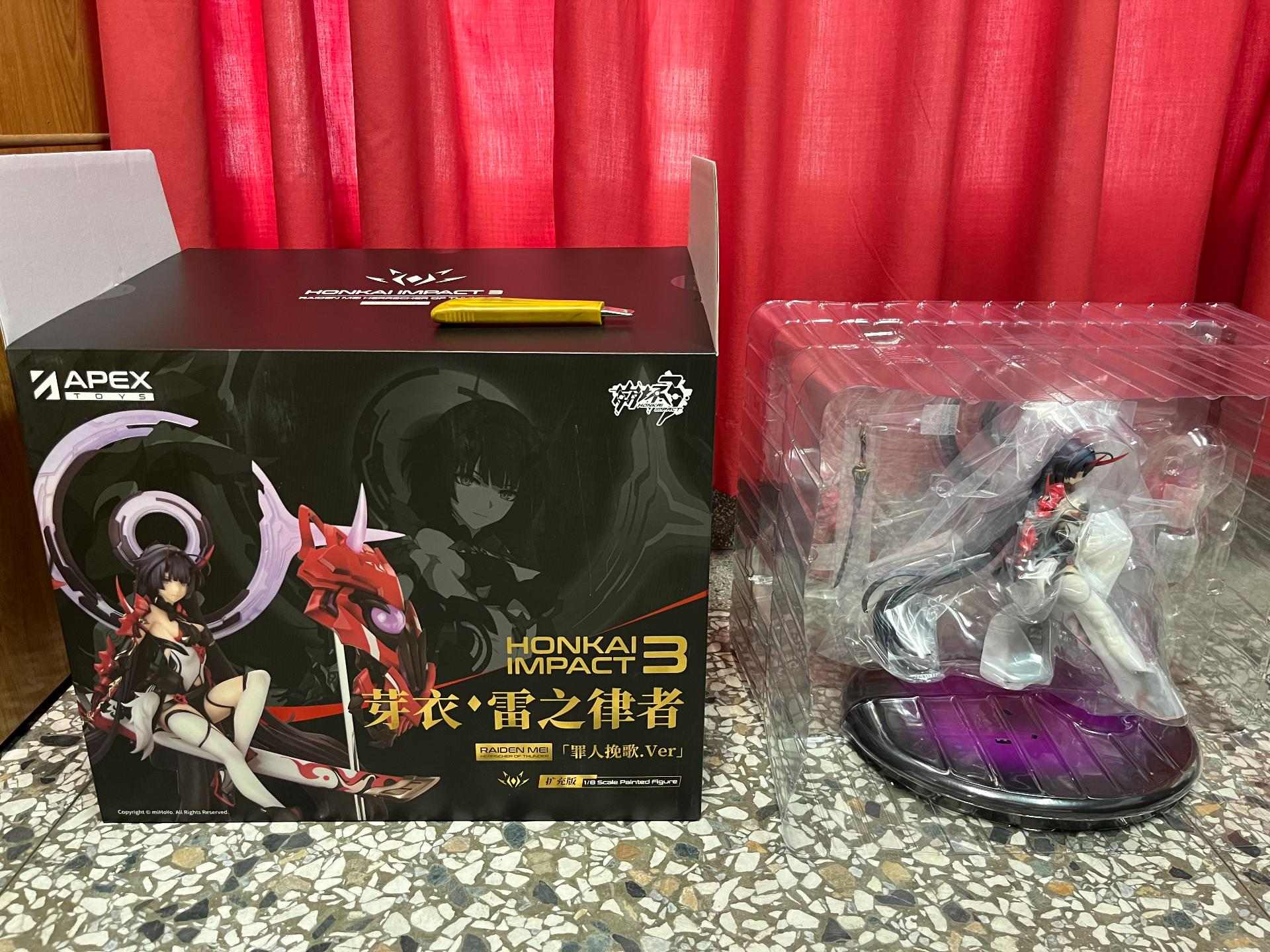 心得】【開箱】miHoYo APEX 崩壞3rd 芽衣雷之律者罪人挽歌擴充版@綜合 