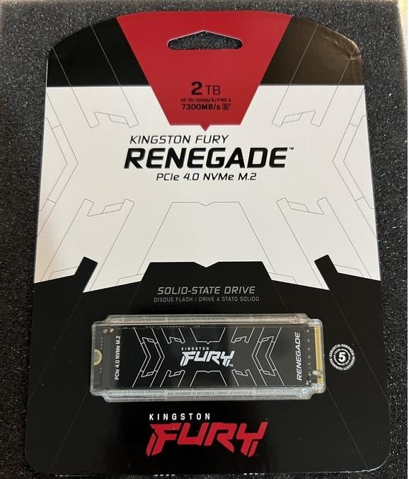 新品未開封】 Kingston FURY SSD Renegade 4TB 正規取扱い店 hipomoto.com