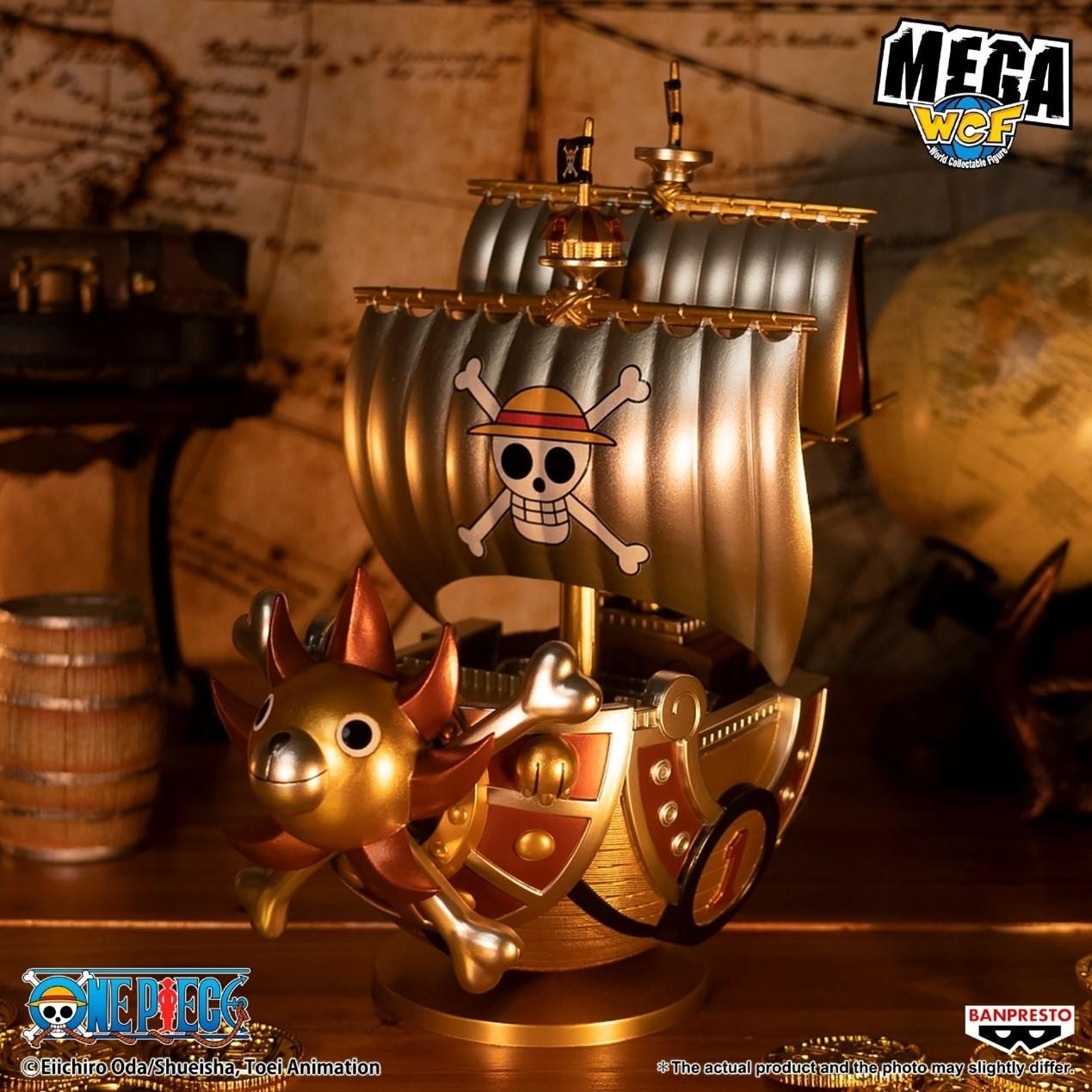 情報】Banpresto 航海王MEGA WCF SPECIAL!! GOLD COLOR 千陽號開放預購