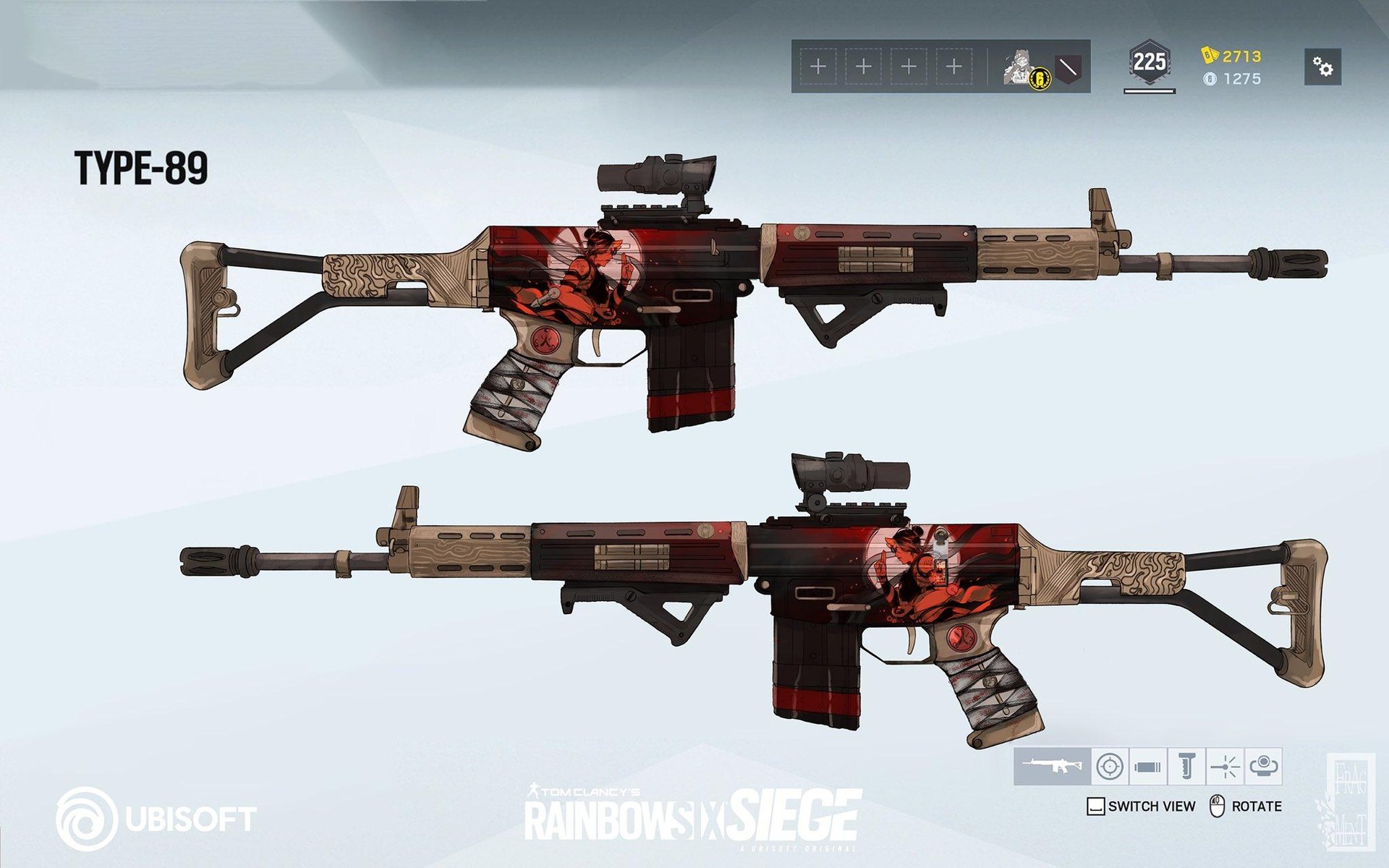 【討論】TYPE-89 SKIN @虹彩六號 系列 哈啦板 - 巴哈姆特