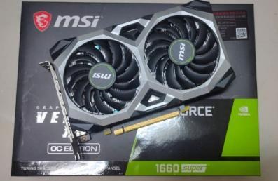 已售出】二手MSI 微星GTX 1660 SUPER VENTUS XS 6G OC顯示卡GTX 1660S