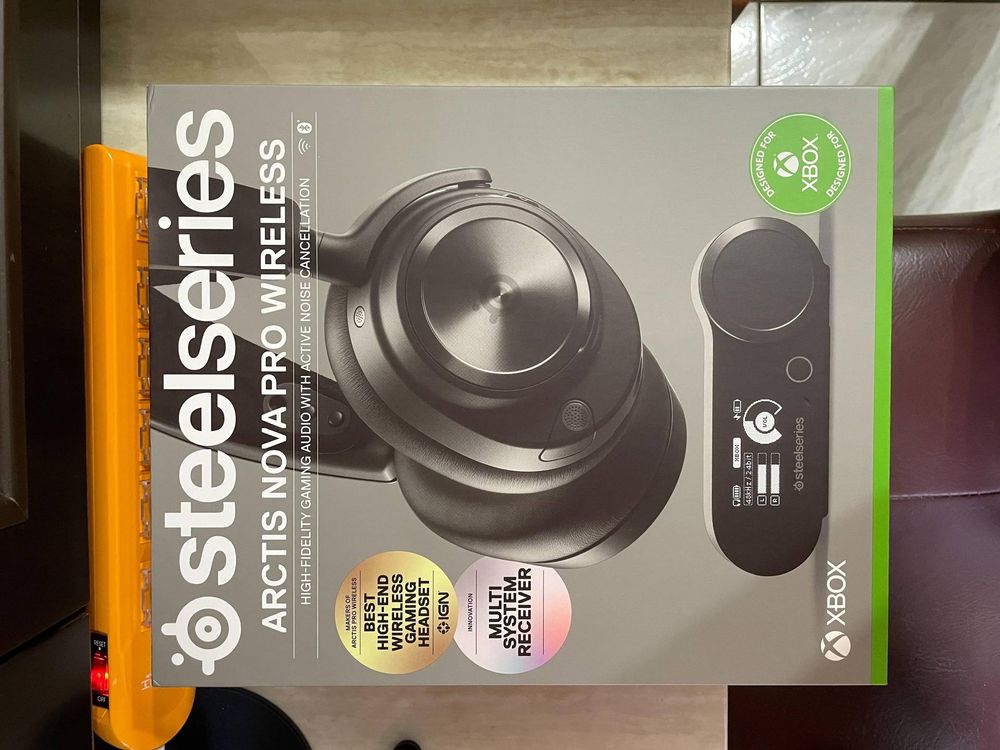 【心得】SteelSeries Arctis Nova Pro X Wireless 簡易開箱