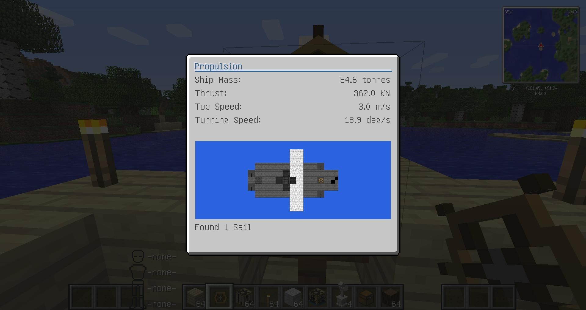 【心得】Ships Mod 1.7.10 船模組 可以自己造船的模組 @Minecraft 我的世界（當個創世神） 哈啦板 - 巴哈姆特