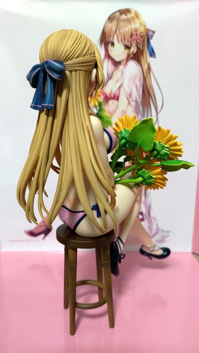 ダイキ工業 ひまわり少女 百瀬くるみ フィギュア 開封未使用品 箱一部へこみあり ダイキ工業「ひまわり少女 百瀬くるみ」フィギュアレビュー