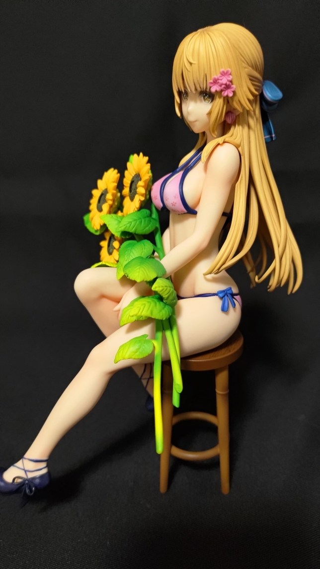 ひまわり少女　百瀬くるみ　1/7 フィギュア ダイキ工業 ダイキ工業「ひまわり少女 百瀬くるみ」フィギュアレビュー