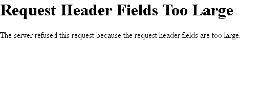 【問題】點進去就 Request Header Fields Too Large @電腦應用綜合討論 哈啦板 - 巴哈姆特