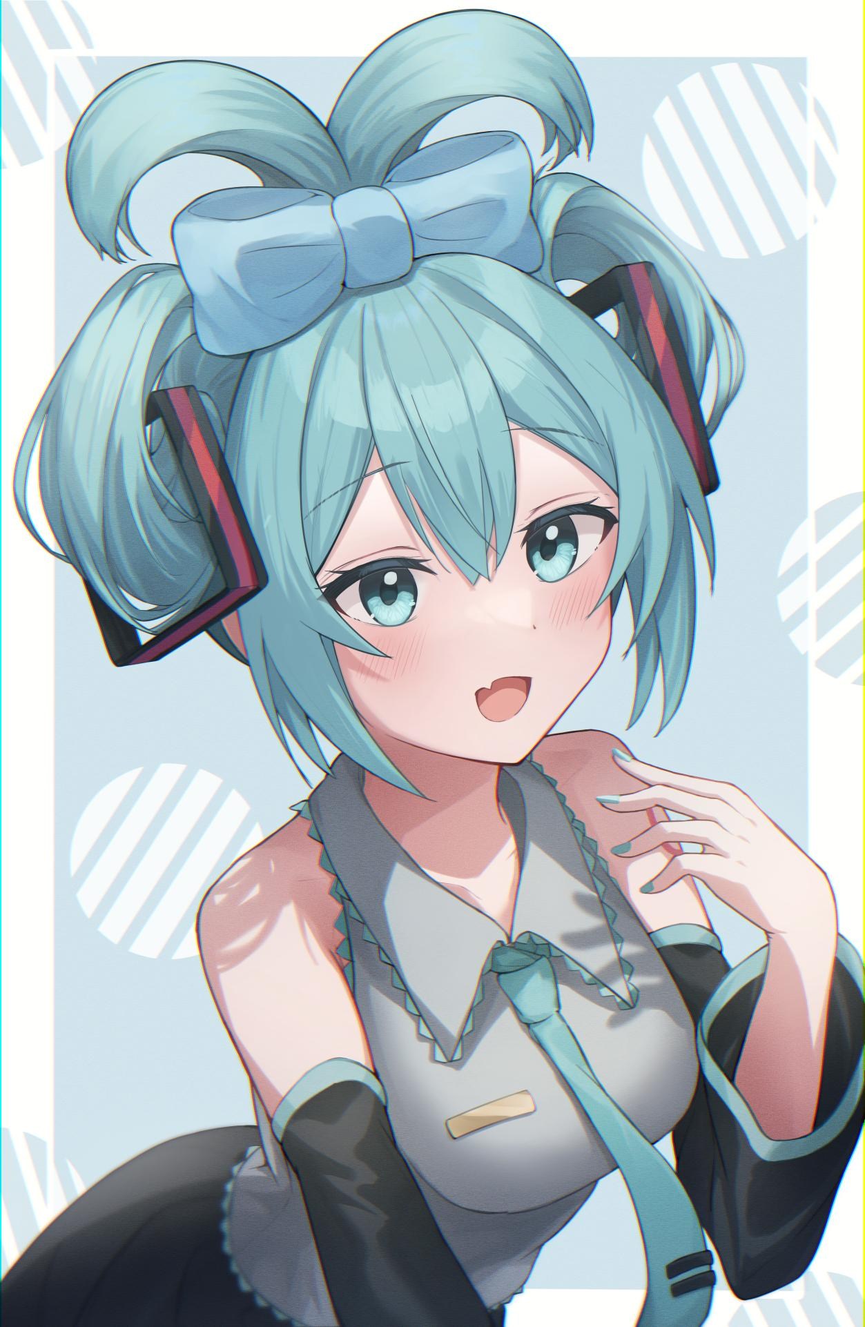 【繪圖】大耳狗初音 Vocaloid 虛擬人聲 哈啦板 巴哈姆特