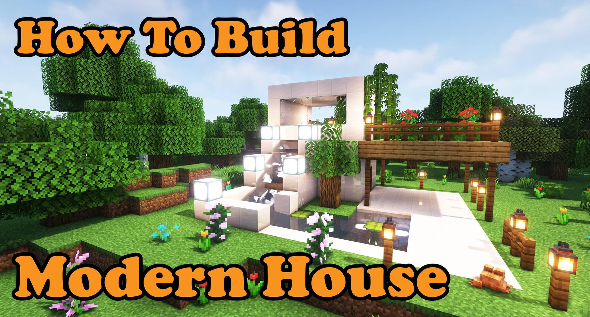 【心得】Minecraft建築教學：現代風格小屋 @Minecraft 我的世界（當個創世神） 哈啦板 - 巴哈姆特