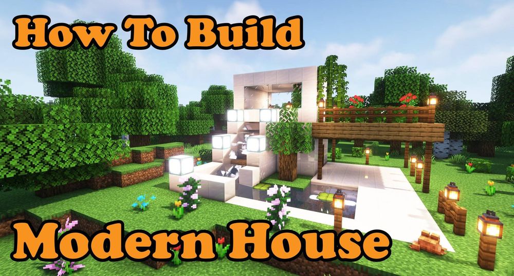 【心得】Minecraft建築教學：現代風格小屋 @Minecraft 我的世界（當個創世神） 哈啦板 - 巴哈姆特