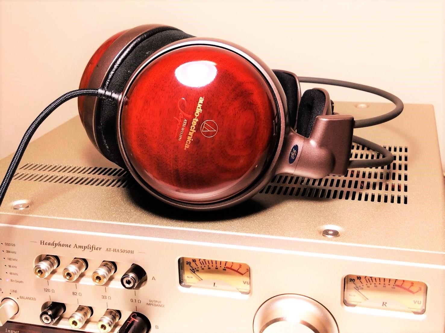 心得】鐵三角1998年ATH-W11JPN 木殼銘機越前工藝之美2000台限定整理圖