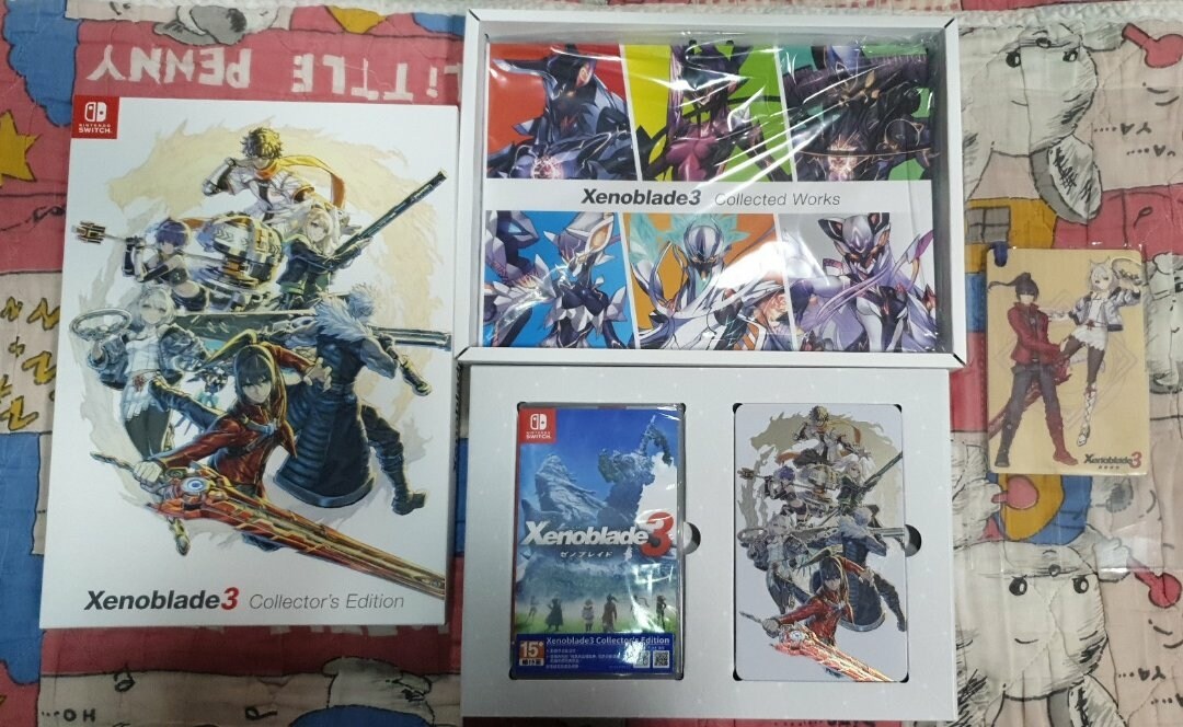 【簡易開箱】異度神劍3 豪華珍藏限定版 Xenoblade3 Collector’s Edition @NS / Nintendo