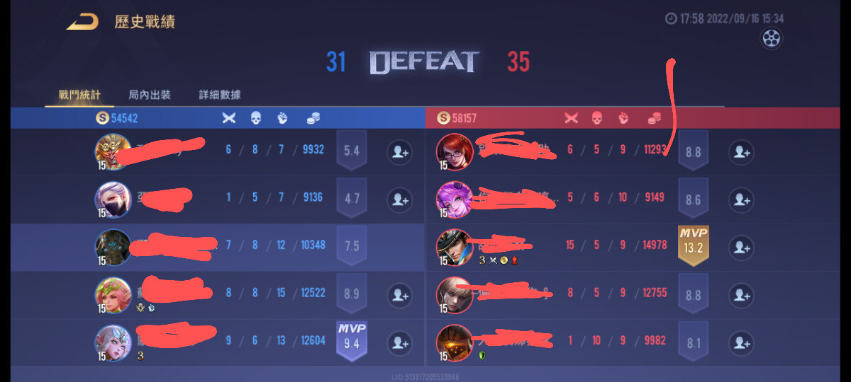 【閒聊】都補位輔助了，但隊友的戰績令我很害怕... @傳說對決 Arena of Valor 哈啦板 - 巴哈姆特