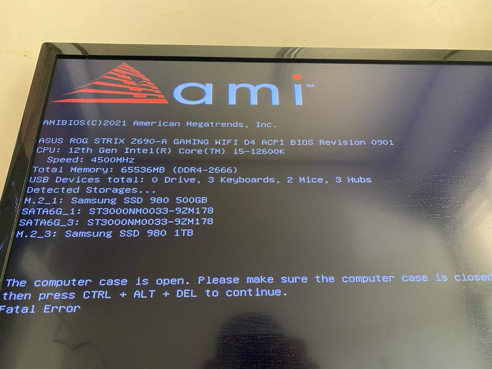 【問題】求救 the computer case is open 無法進bios關閉 電腦應用綜合討論 哈啦板 巴哈姆特