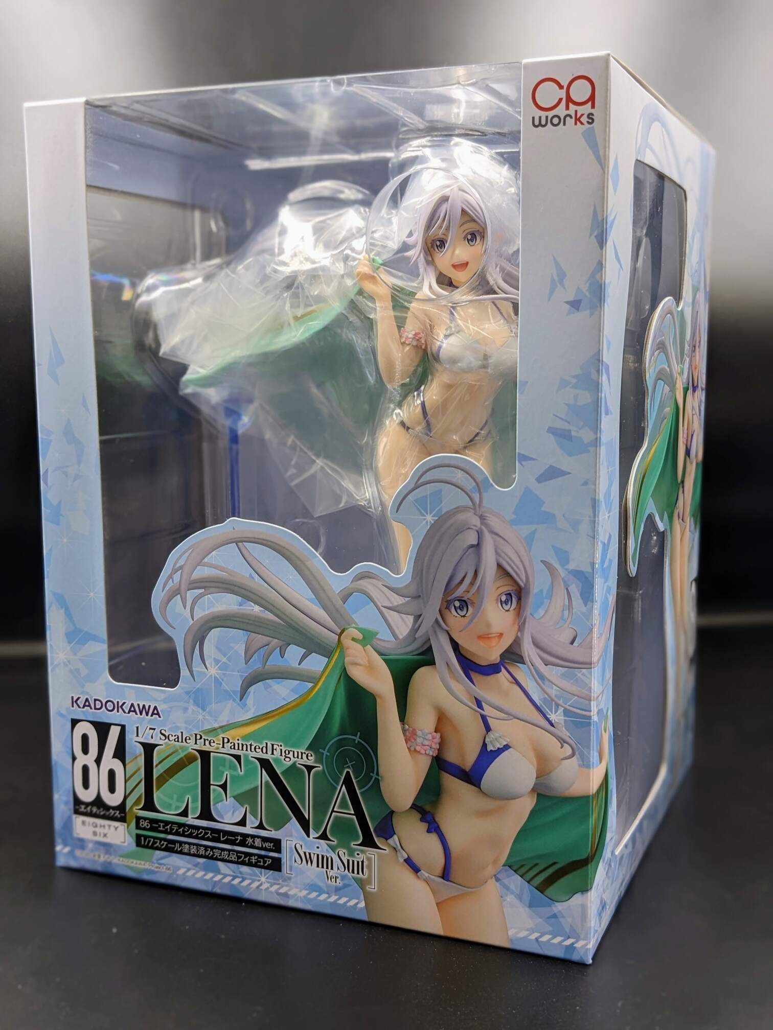 心得 角川86 蕾娜泳裝ver 不專業開箱 86 不存在的戰區 哈啦板 巴哈姆特