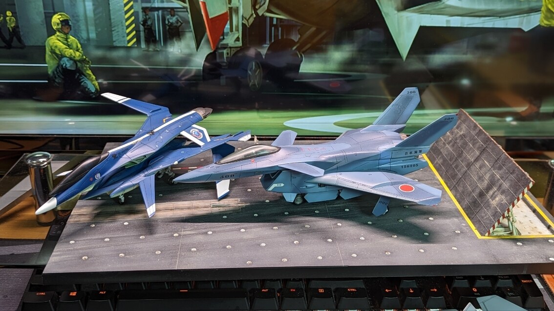 RE:【作品分享】PLATZ 1/144 戰鬥妖精雪風FRX-99 RAFE @模型技術與資訊 
