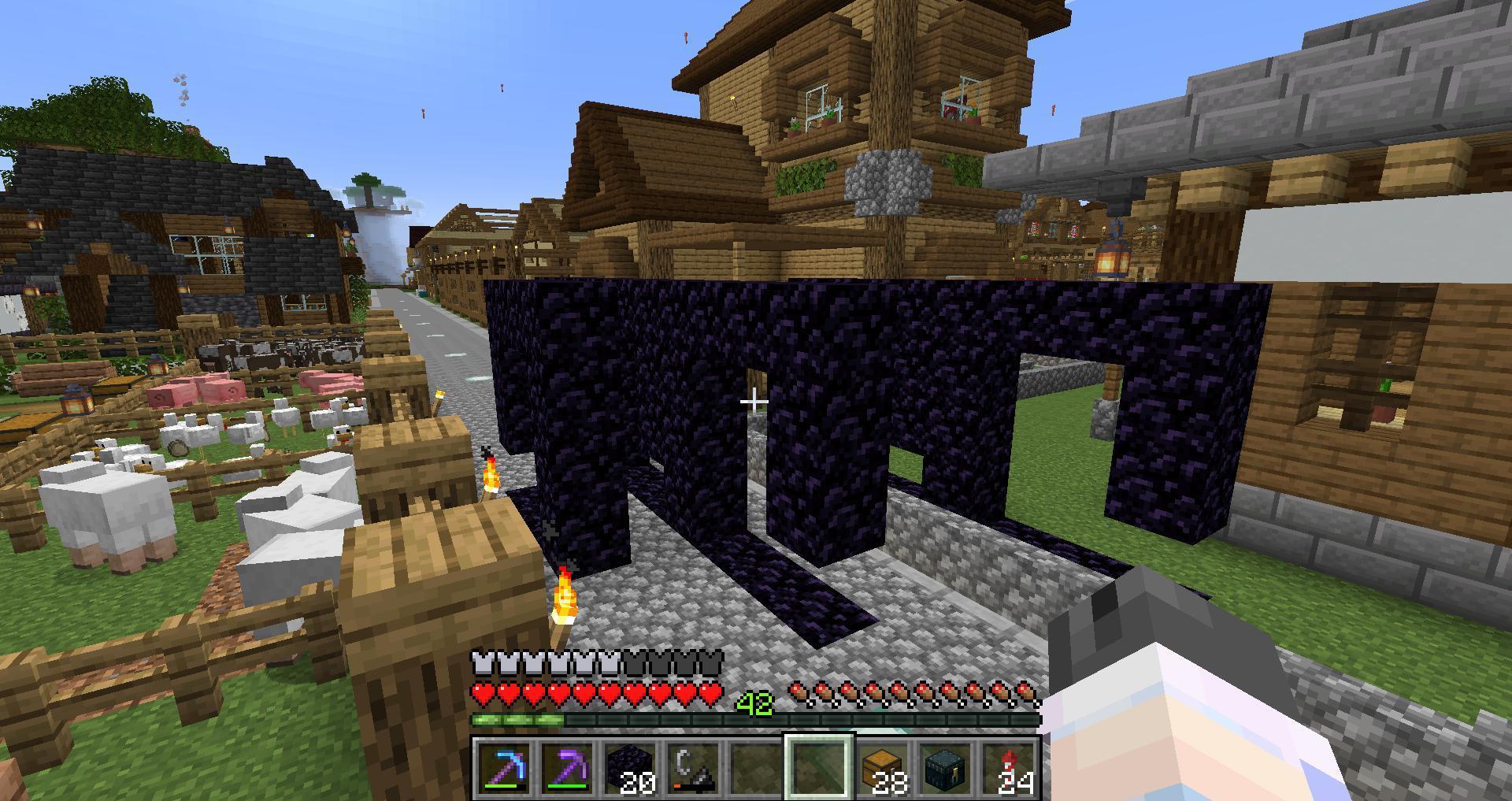 【問題】原本正常的地獄傳送門突然不能互通 @Minecraft 我的世界（當個創世神） 哈啦板 - 巴哈姆特