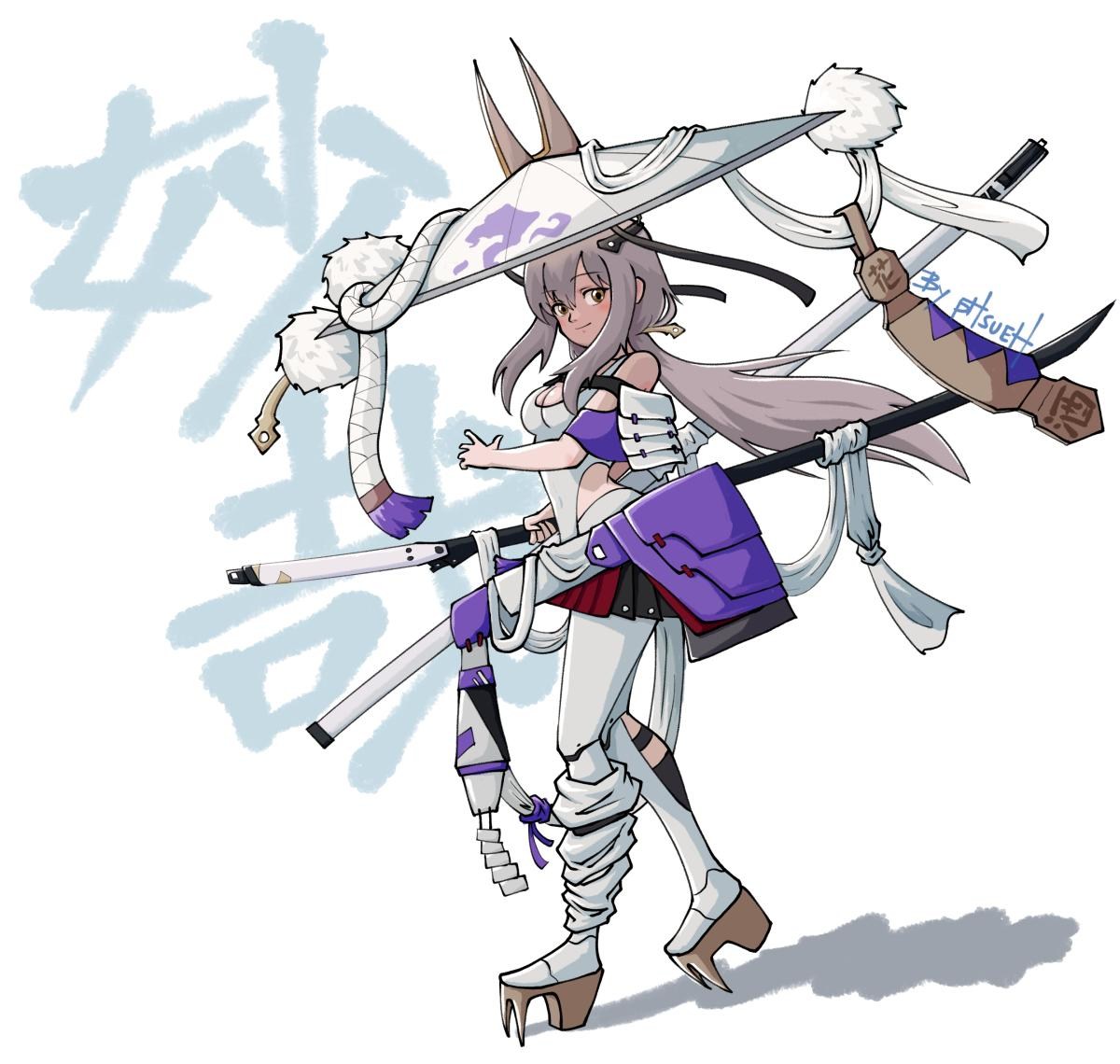 (畫畫) 紅蓮妙哉 勝利女神：妮姬 哈啦板 巴哈姆特