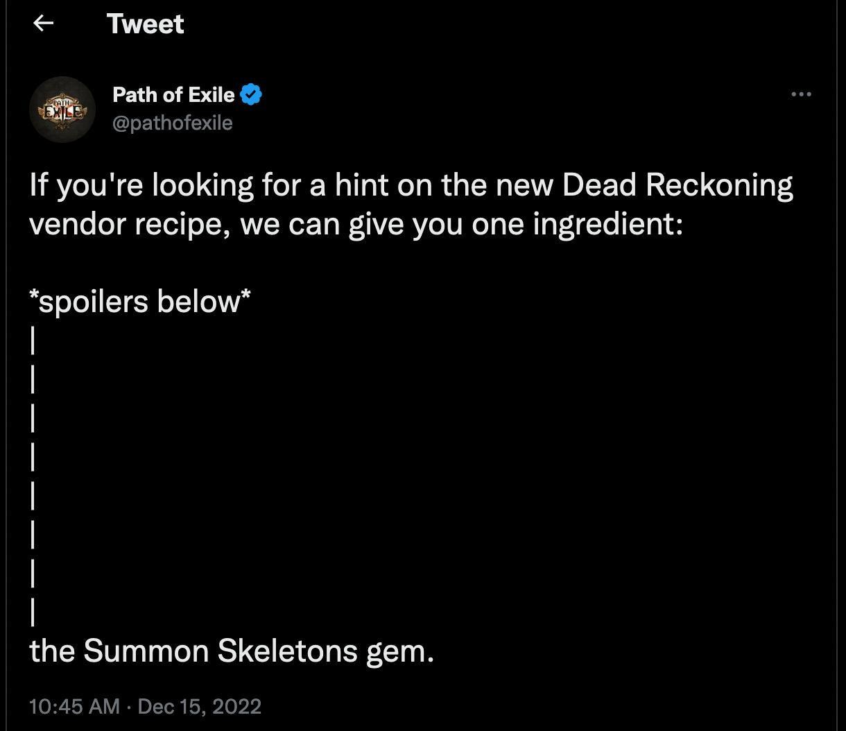 情報】死亡清算的配方被找到了哇真的很有邏輯呢@流亡黯道Path of Exile 哈啦板- 巴哈姆特