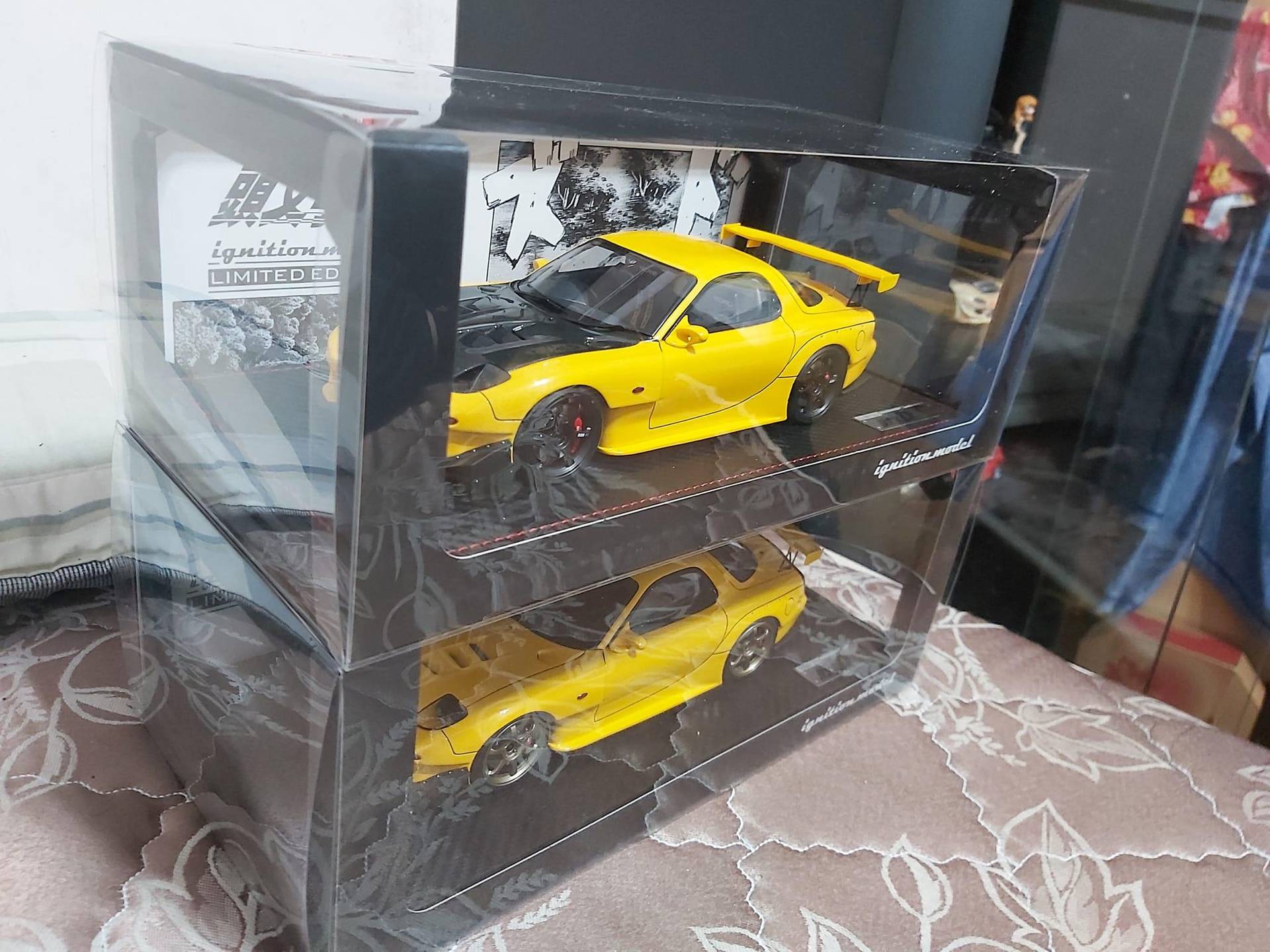 心得】1/18 IG限定版Ignition IG2873 頭文字D Mazda RX-7 (FD3S) 高橋 