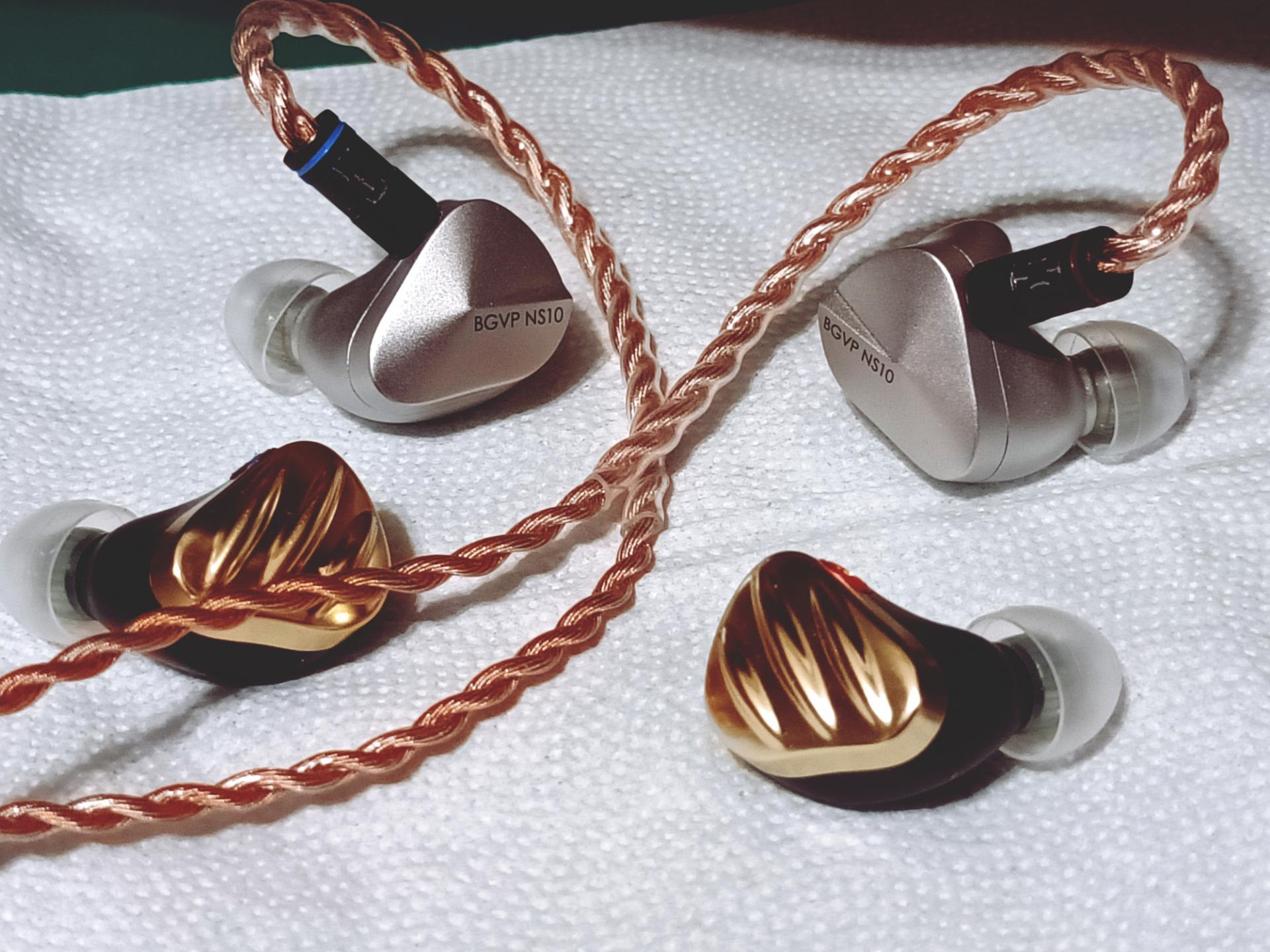 BGVP NS10 PRO Grey 中華イヤホン 38ad75195cfdaa3012b6deba05b7c4