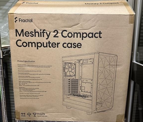 【心得】[開箱] RGB 框架升級 Meshify 2 Compact RGB 白色版 @電腦應用綜合討論 哈啦板 - 巴哈姆特