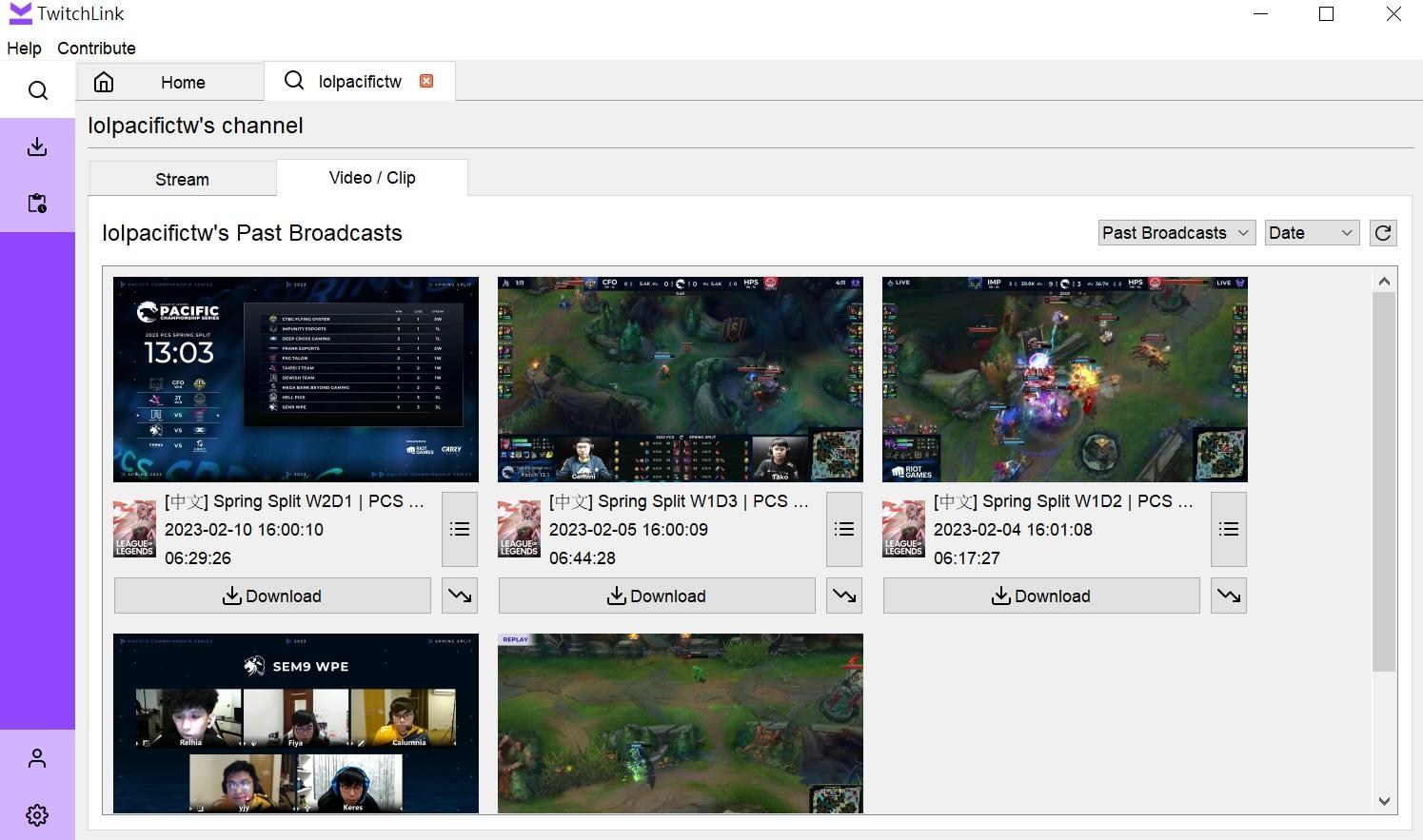 TwitchLink VOD/Clip 下載軟體 (可解除靜音與twitch直播同時下載影片) - ja1295的創作 - 巴哈姆特