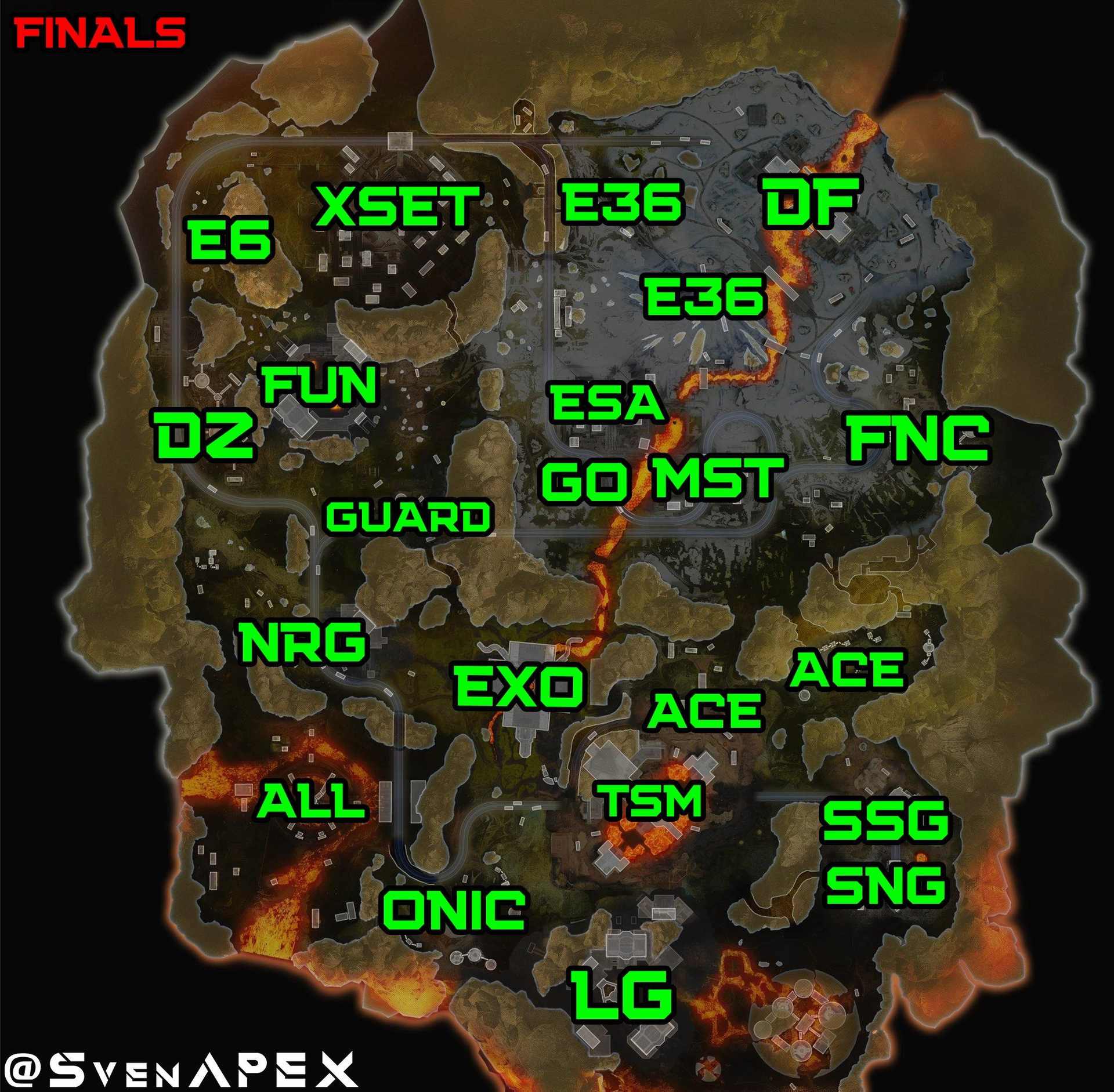RE:【情報】ALGS Year 3 Split 1 全球線下季後賽 (今日八點打決賽，有Twitch掉寶) @APEX 英雄 哈啦板 - 巴哈姆特