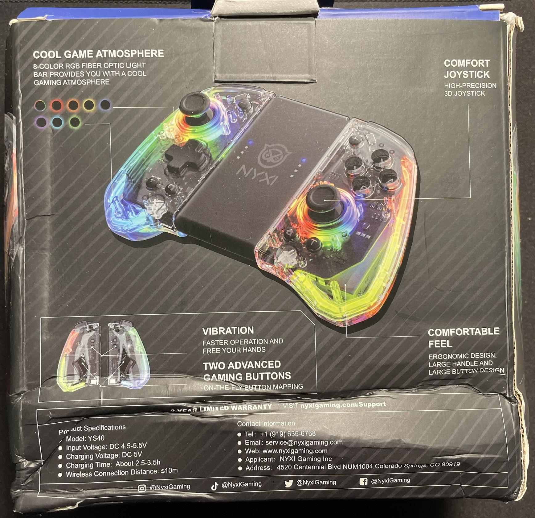 【其他】NS GAMECUBE造型 副廠手把購入分享 NYXI + RETROFLAG @NS / Nintendo Switch 哈啦板 ...
