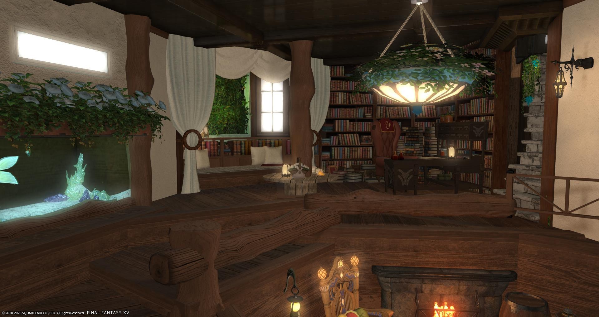 【房屋】裝潢作品｜森系｜M房｜木頭花寓 @Final Fantasy XIV 哈啦板 - 巴哈姆特