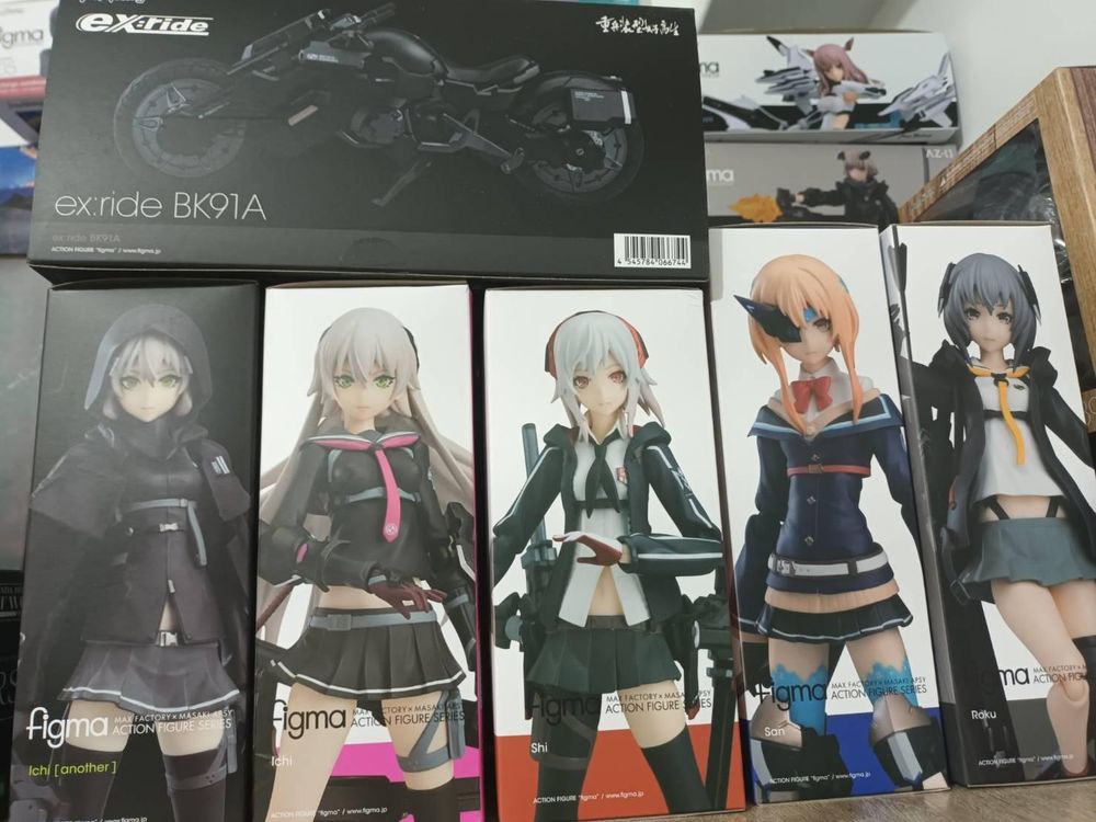 【心得】figma 436 485 重兵裝型女高中生 陸 壹 [another]+ ex:ride BK91A @綜合公仔玩具討論區 哈啦板 ...