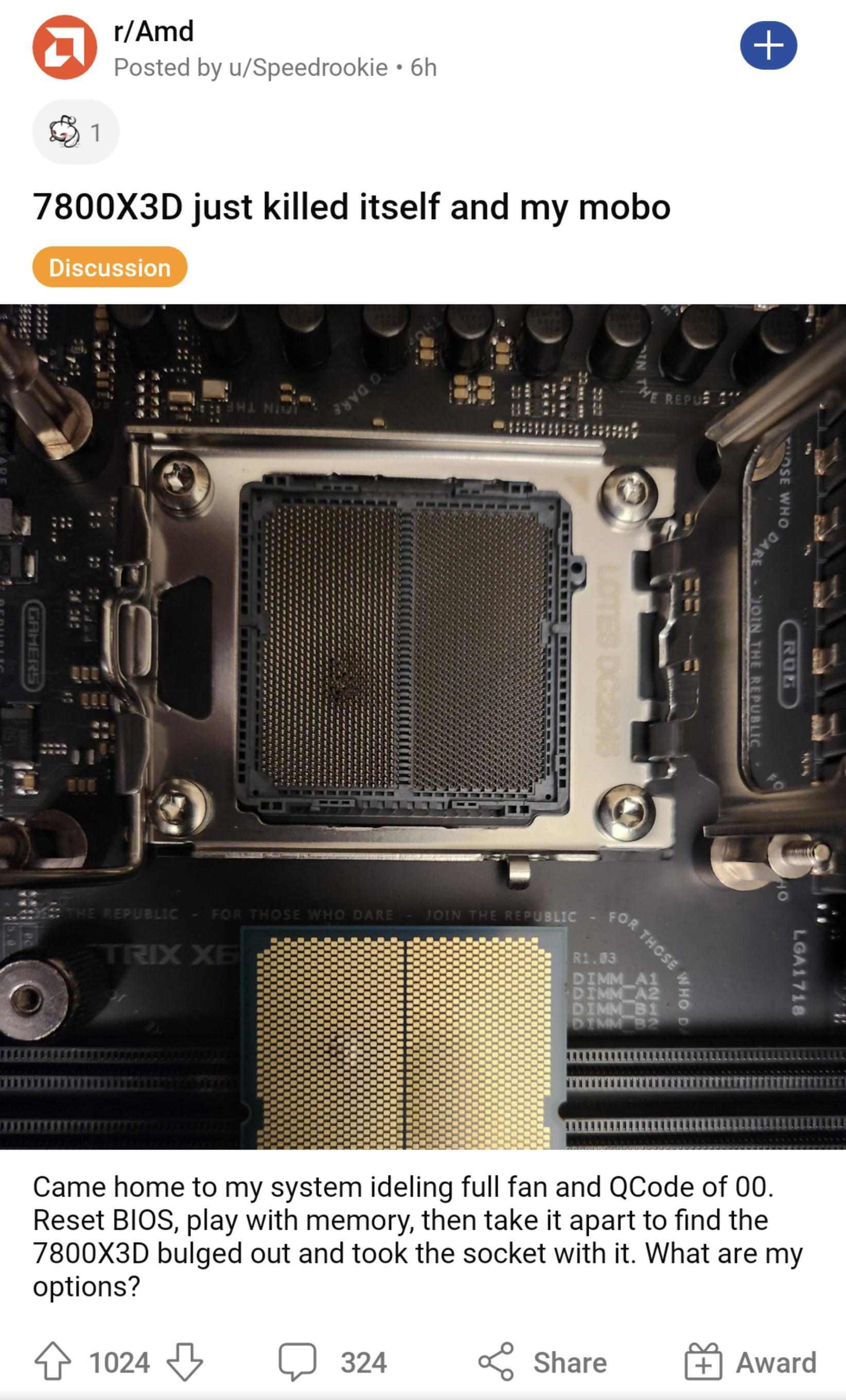 問題】外國在傳7800X3D 疑似出大包@電腦應用綜合討論哈啦板- 巴哈姆特