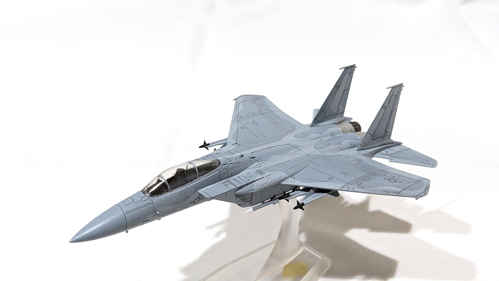 作品分享】1/144 F-15 鷹式戰鬥機@模型技術與資訊哈啦板- 巴哈姆特