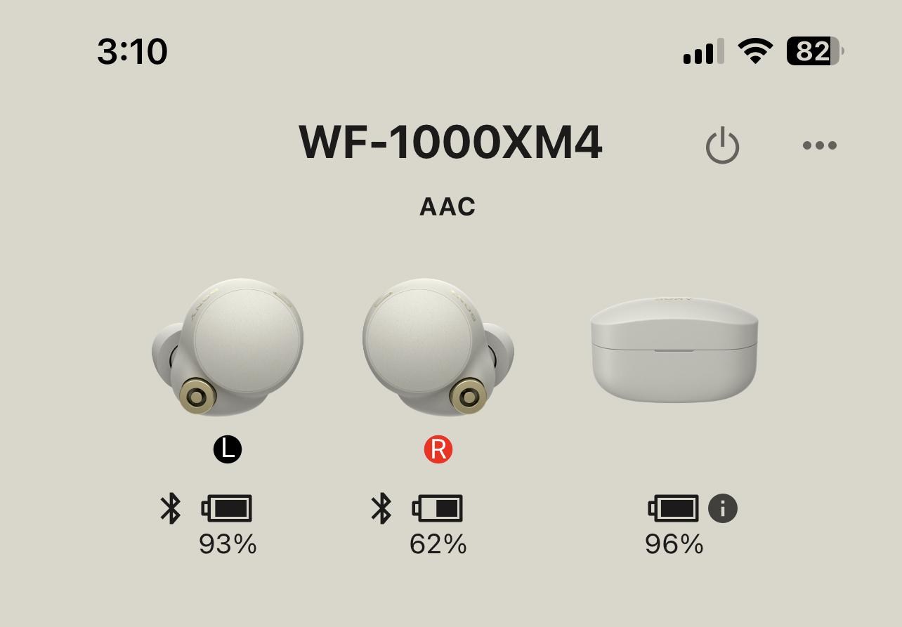 【問題】wf-1000xm4 多次維修耳機單耳電量消耗量依然極快@影音