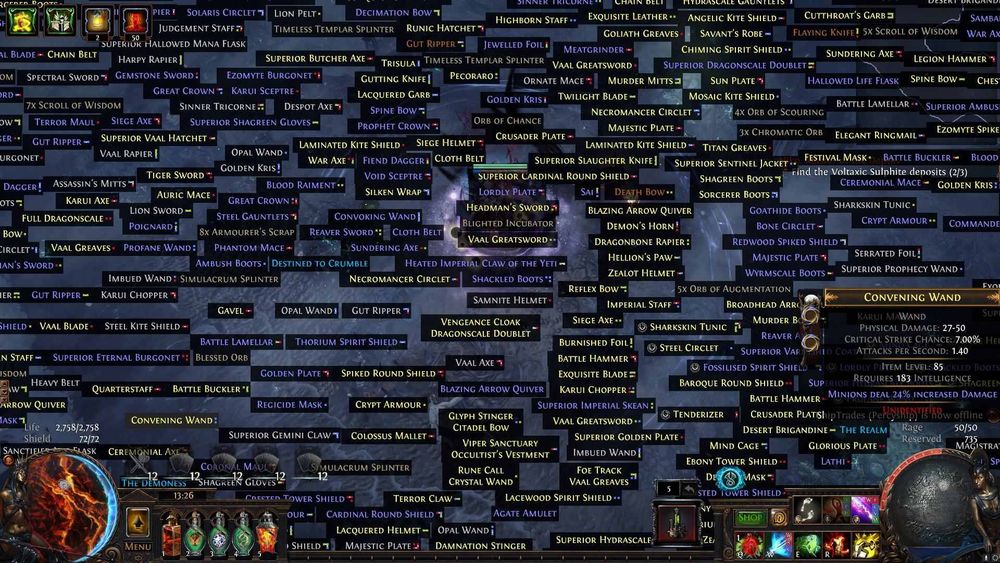 【心得】3.21 Crucible 熔爐 NeverSink 過濾器介紹 提升刷圖效率的好幫手 流亡黯道 Path of Exile 哈啦板