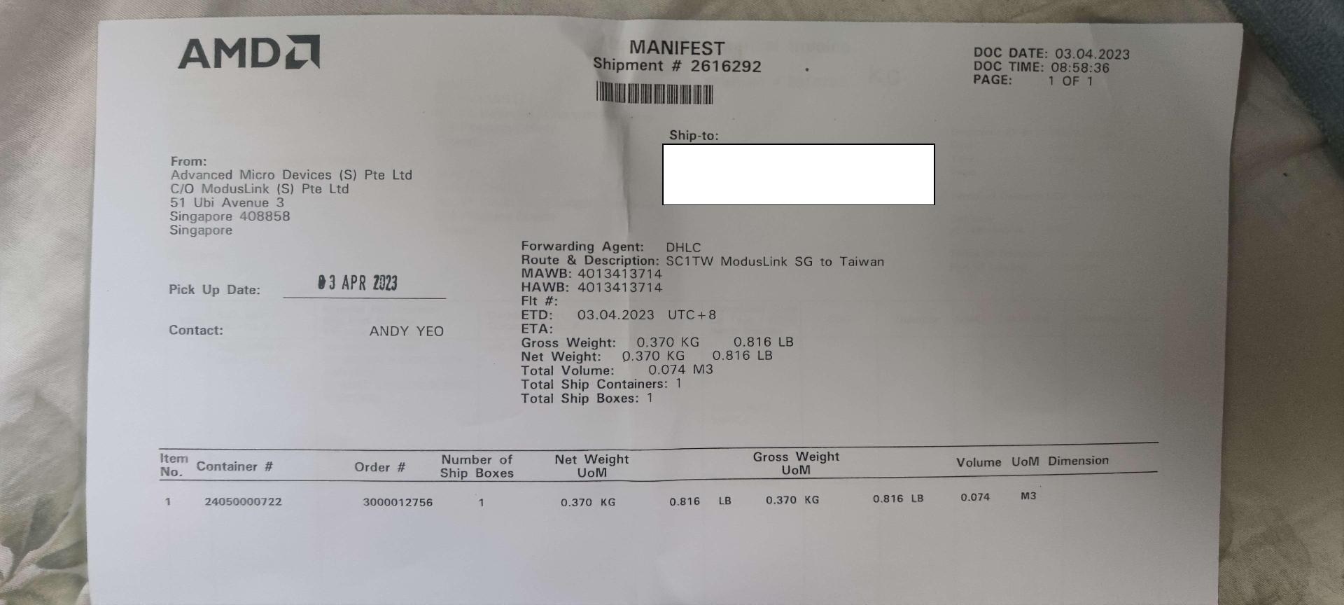 【心得】AMD Ryzen 9 5950X 美亞水貨RMA心得與教學 @電腦應用綜合討論 哈啦板 - 巴哈姆特